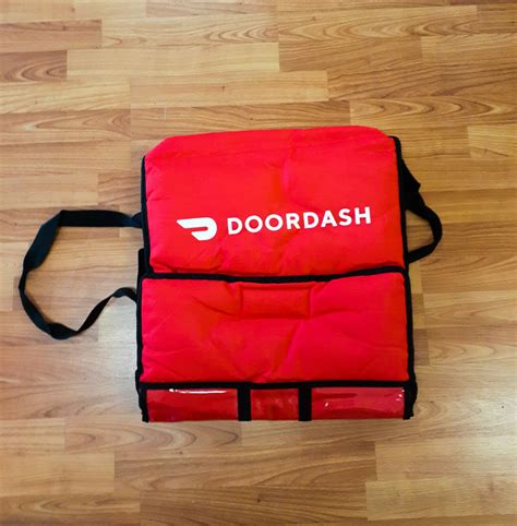 I didn't have one at the time because the Doordash <strong>pizza bags</strong> were $26! I was kind of cheap and didn't have a lot of money back then. . Door dash pizza bag